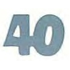 Mylar Shapes Number 40 (5")